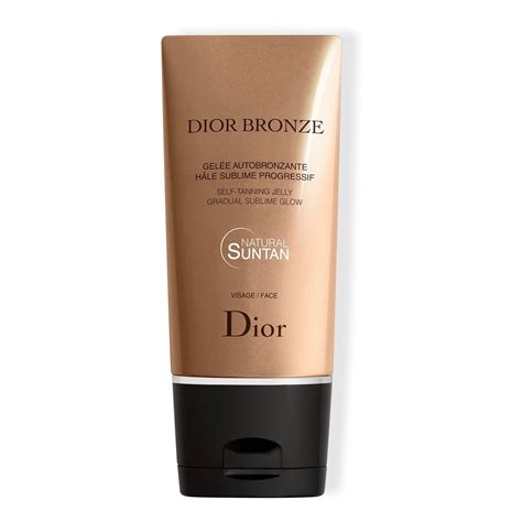 dior bronze self tanning jelly gradual glow face selbstbräuner